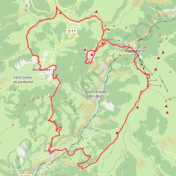 Itinéraire Monts du Cantal 2 jours, distance, dénivelé, altitude, carte, profil, trace GPS