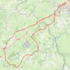 Itinéraire QUINSSAINES-LEPAUD-CHAMBON-ST LOUP-GOUZON-8965690, distance, dénivelé, altitude, carte, profil, trace GPS