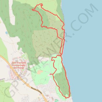 Itinéraire Figuerolles, distance, dénivelé, altitude, carte, profil, trace GPS
