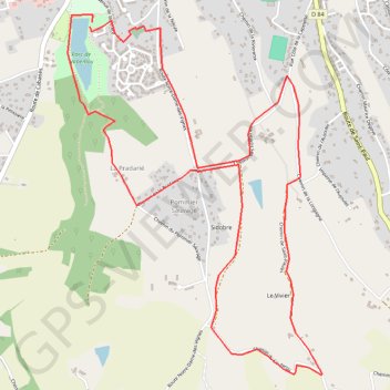 Itinéraire Sentier des 3 lacs PR Graulhet, distance, dénivelé, altitude, carte, profil, trace GPS