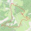 Itinéraire Le chemin de la Quère, distance, dénivelé, altitude, carte, profil, trace GPS