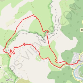 Itinéraire Le Sentier de Villeneuve, distance, dénivelé, altitude, carte, profil, trace GPS
