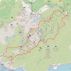 Itinéraire Marseilleveyre - Goudes, distance, dénivelé, altitude, carte, profil, trace GPS