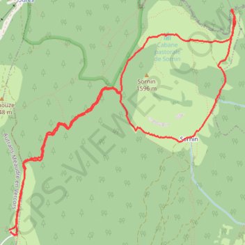 Itinéraire Dent du Loup (depuis les Molières), distance, dénivelé, altitude, carte, profil, trace GPS