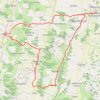 Itinéraire Saramon, distance, dénivelé, altitude, carte, profil, trace GPS