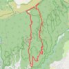 Itinéraire Le Dimitile par la Grande Jument et retour par la Chapelle, distance, dénivelé, altitude, carte, profil, trace GPS