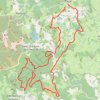 Itinéraire Château Vert - Flayat, distance, dénivelé, altitude, carte, profil, trace GPS
