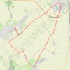 Itinéraire Waillly - Agny - Ficheux, distance, dénivelé, altitude, carte, profil, trace GPS