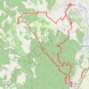Itinéraire Autour de Pierrevert, distance, dénivelé, altitude, carte, profil, trace GPS