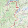 Itinéraire Hexatrek_Etape_2, distance, dénivelé, altitude, carte, profil, trace GPS