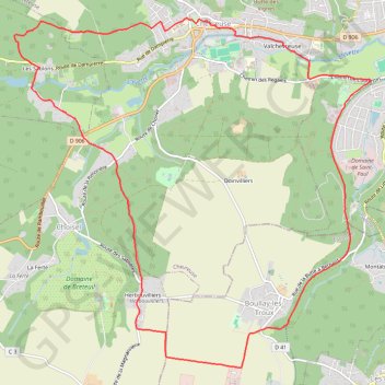 Itinéraire Loner's walk 1, distance, dénivelé, altitude, carte, profil, trace GPS