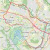 Itinéraire Cergy - Osny - Pontoise - Neuville, distance, dénivelé, altitude, carte, profil, trace GPS