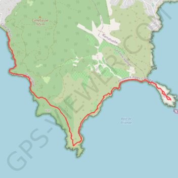 Itinéraire Gigaro - Cap Lardier - Cap Taillat, distance, dénivelé, altitude, carte, profil, trace GPS