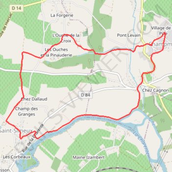 Itinéraire 16-244, distance, dénivelé, altitude, carte, profil, trace GPS