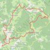 Itinéraire La Trace en Livradois-Forez - Aubusson-d'Auvergne, distance, dénivelé, altitude, carte, profil, trace GPS