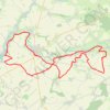 Itinéraire Autour de Guise, distance, dénivelé, altitude, carte, profil, trace GPS