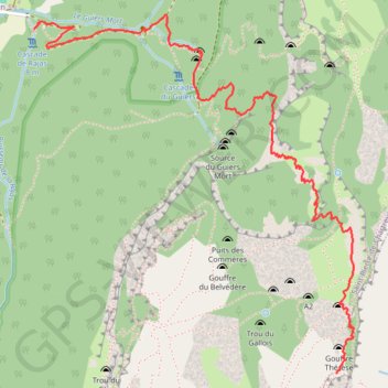 Itinéraire Dent de crolle, distance, dénivelé, altitude, carte, profil, trace GPS