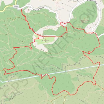 Itinéraire Domaine de Pichauris - Allauch, distance, dénivelé, altitude, carte, profil, trace GPS