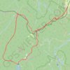 Itinéraire Vosges en Raquettes : Ballon d'Alsace, distance, dénivelé, altitude, carte, profil, trace GPS