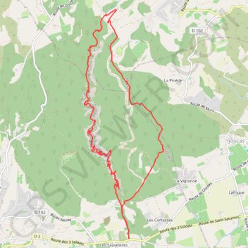 Itinéraire Moulins du veroncle, distance, dénivelé, altitude, carte, profil, trace GPS