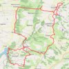Itinéraire Circuit des oiseaux - Simorre, distance, dénivelé, altitude, carte, profil, trace GPS