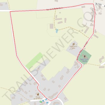 Itinéraire U7 à U11, distance, dénivelé, altitude, carte, profil, trace GPS