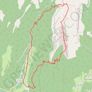Itinéraire 202108-9999-99-correrie-col bovinant-pas de la suiffière, distance, dénivelé, altitude, carte, profil, trace GPS