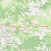 Itinéraire Lescure - Saint-Lizier (Grande Traversée), distance, dénivelé, altitude, carte, profil, trace GPS