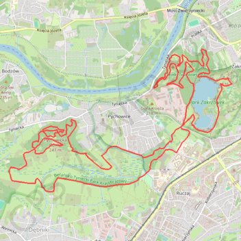 Itinéraire Xterra Poland 2016 Bike, distance, dénivelé, altitude, carte, profil, trace GPS