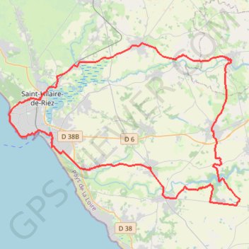 Itinéraire trace-2, distance, dénivelé, altitude, carte, profil, trace GPS