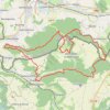 Itinéraire Parcours VTT autour de Allondrelle-la-Malmaison, distance, dénivelé, altitude, carte, profil, trace GPS