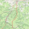 Itinéraire 09 st jean frontiere, distance, dénivelé, altitude, carte, profil, trace GPS