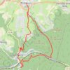 Itinéraire Circulaire de Phalsbourg - Lutzelbourg, distance, dénivelé, altitude, carte, profil, trace GPS
