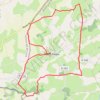 Itinéraire Les 3 régions, distance, dénivelé, altitude, carte, profil, trace GPS