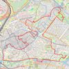 Itinéraire Strasbourg à pied, distance, dénivelé, altitude, carte, profil, trace GPS