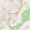 Itinéraire Trek-J3-G1, distance, dénivelé, altitude, carte, profil, trace GPS