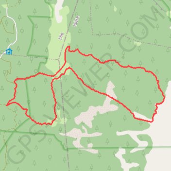 Itinéraire Par la Piste des Charbonniers - le Purgatoire, distance, dénivelé, altitude, carte, profil, trace GPS