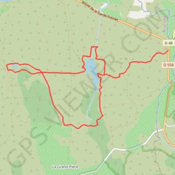 Itinéraire Lac des Escarcets, distance, dénivelé, altitude, carte, profil, trace GPS