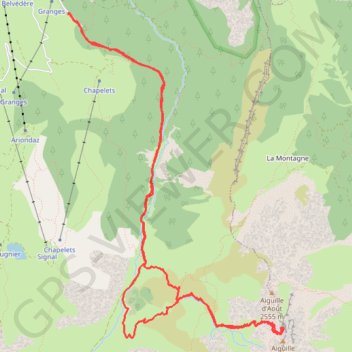 Itinéraire Breche de la portetta, distance, dénivelé, altitude, carte, profil, trace GPS