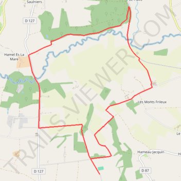 Itinéraire Rando 9.5 km 2026, distance, dénivelé, altitude, carte, profil, trace GPS