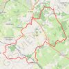 Itinéraire 1 - VTT 36 km, distance, dénivelé, altitude, carte, profil, trace GPS