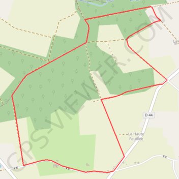 Itinéraire Circuit du Bois de Cent Jours - Bovel, distance, dénivelé, altitude, carte, profil, trace GPS