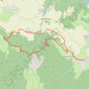 Itinéraire Le Lac de Gore - Cordéac, distance, dénivelé, altitude, carte, profil, trace GPS