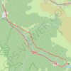 Itinéraire L'Hospice de France, distance, dénivelé, altitude, carte, profil, trace GPS