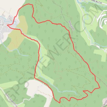 Itinéraire Saint-Vincent, distance, dénivelé, altitude, carte, profil, trace GPS