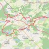 Itinéraire Porcinet - Woustviller, distance, dénivelé, altitude, carte, profil, trace GPS