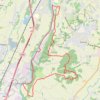 Itinéraire Muret, à la sortie du lycée vers la Forêt d'Eaunes, distance, dénivelé, altitude, carte, profil, trace GPS