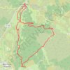 Itinéraire Lamalou et Gorniès, distance, dénivelé, altitude, carte, profil, trace GPS