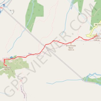 Itinéraire Pico Ruivo à partir d'Achada de Teixeira, distance, dénivelé, altitude, carte, profil, trace GPS