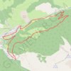 Itinéraire La Bleue, distance, dénivelé, altitude, carte, profil, trace GPS